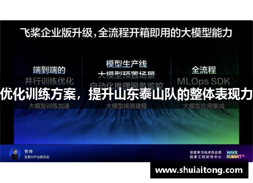 优化训练方案，提升山东泰山队的整体表现力